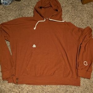 AMPERSAND AVE Rust Hoodie